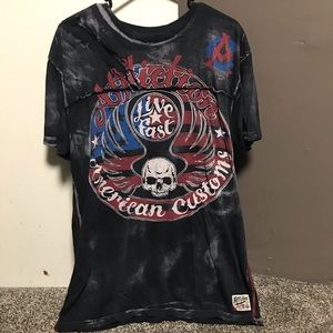 Mens affliction tshirt